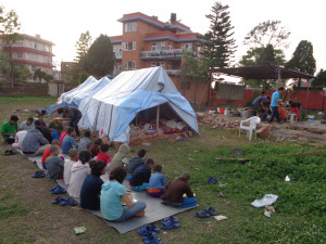 Ashish Home relief tent